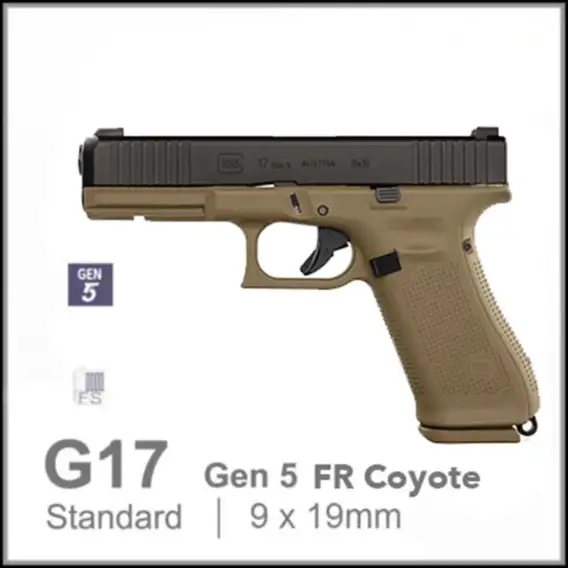 Glock 17 Gen 5 FR Coyote